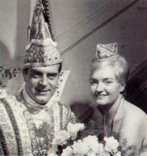 Theo Fleitmann und Ehefrau Edelgard